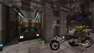 Screenshot of the Minecraft Bedrock Marketplace product Cyberpunk created by BBB Studios.