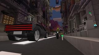 Screenshot of the Minecraft Bedrock Marketplace product Cyberpunk created by BBB Studios.