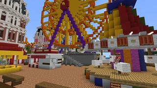 Screenshot of the Minecraft Bedrock Marketplace product Fall City created by BBB Studios.