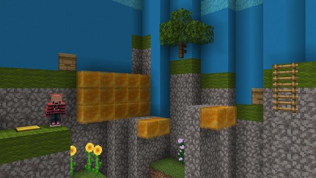 Screenshot of the Minecraft Bedrock Marketplace product Honig-Parkour created by BBB Studios.