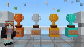 Screenshot of the Minecraft Bedrock Marketplace product Infinity Parkour created by BBB Studios.