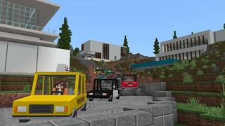Screenshot of the Minecraft Bedrock Marketplace product Living Luxury City created by BBB Studios.