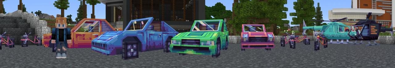 Panorama of the Minecraft Bedrock Marketplace product Living Luxury 3 created by BBB Studios.