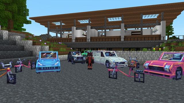 Screenshot of the Minecraft Bedrock Marketplace product Living Luxury 3 created by BBB Studios.