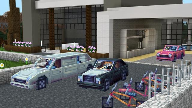 Screenshot of the Minecraft Bedrock Marketplace product Living Luxury 3 created by BBB Studios.