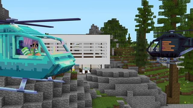 Screenshot of the Minecraft Bedrock Marketplace product Living Luxury 3 created by BBB Studios.