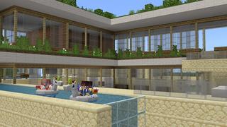 Screenshot of the Minecraft Bedrock Marketplace product Living Luxury created by BBB Studios.