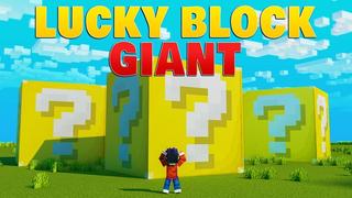 Thumbnail of the Minecraft Bedrock Marketplace product Lucky Block Giant created by BBB Studios.