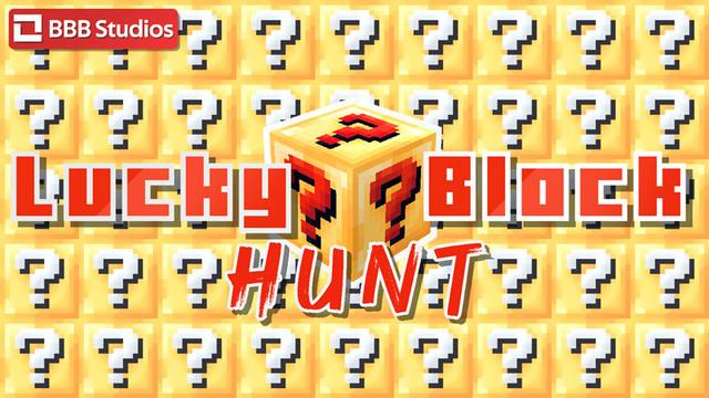 Thumbnail of the Minecraft Bedrock Marketplace product Lucky Block Hunt created by BBB Studios.
