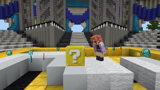 Screenshot of the Minecraft Bedrock Marketplace product Lucky Block created by BBB Studios.