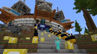 Screenshot of the Minecraft Bedrock Marketplace product Lucky Block created by BBB Studios.