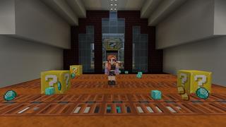 Screenshot of the Minecraft Bedrock Marketplace product Lucky Block created by BBB Studios.