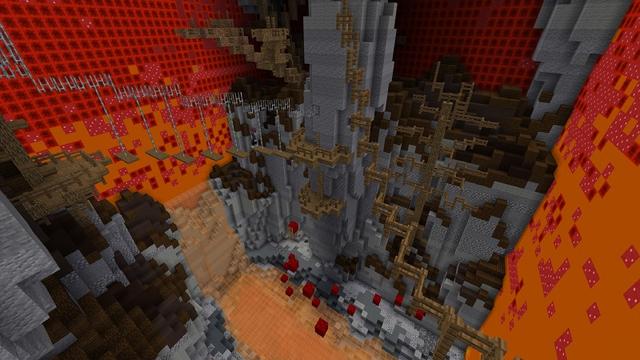 Screenshot of the Minecraft Bedrock Marketplace product Lucky Jumps Parkour created by BBB Studios.