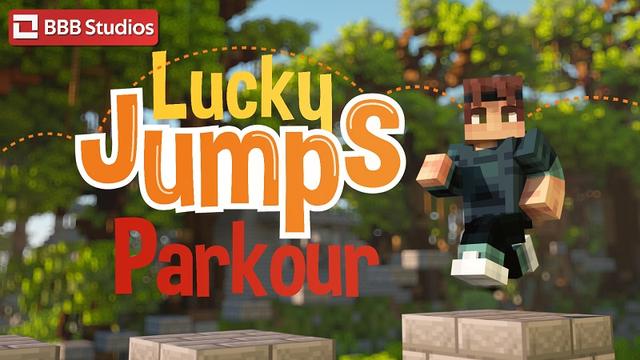 Thumbnail of the Minecraft Bedrock Marketplace product Lucky Jumps Parkour created by BBB Studios.