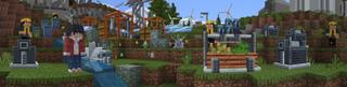 Panorama of the Minecraft Bedrock Marketplace product Machines created by BBB Studios.