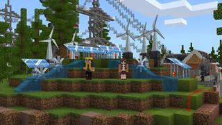 Screenshot of the Minecraft Bedrock Marketplace product Machines created by BBB Studios.
