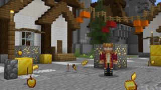 Screenshot of the Minecraft Bedrock Marketplace product Medieval Castle created by BBB Studios.