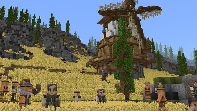 Screenshot of the Minecraft Bedrock Marketplace product Medieval City created by BBB Studios.