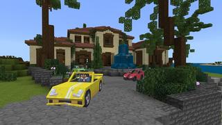 Screenshot of the Minecraft Bedrock Marketplace product Millionaire Beach Life created by BBB Studios.