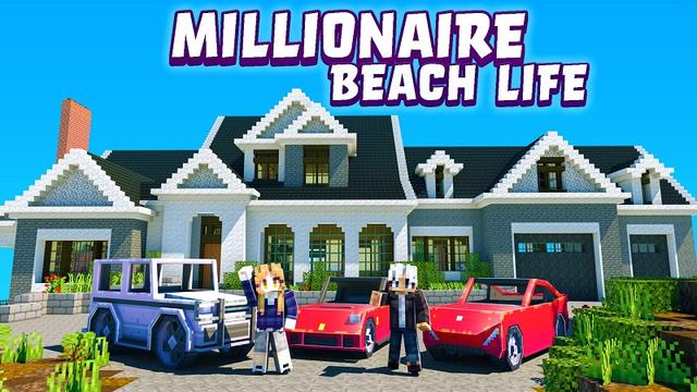 Thumbnail of the Minecraft Bedrock Marketplace product Millionär Strandleben created by BBB Studios.