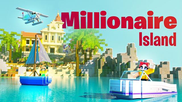 Thumbnail of the Minecraft Bedrock Marketplace product Millionaire Island created by BBB Studios.
