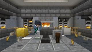 Screenshot of the Minecraft Bedrock Marketplace product Millionaire Underground Base 4 created by BBB Studios.