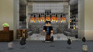 Screenshot of the Minecraft Bedrock Marketplace product Millionaire Underground Base 2 created by BBB Studios.