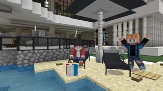 Screenshot of the Minecraft Bedrock Marketplace product Millionaire V Billionaire Home created by BBB Studios.