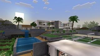 Screenshot of the Minecraft Bedrock Marketplace product Millionaire V Billionaire Home created by BBB Studios.