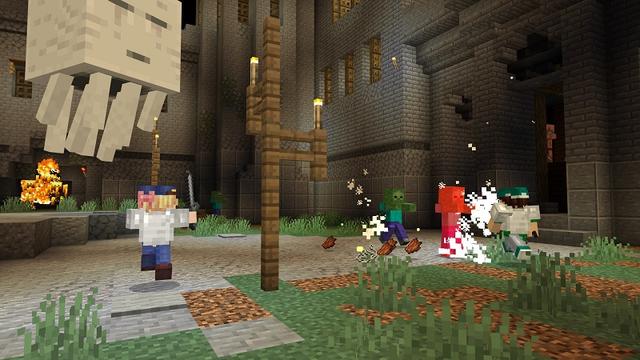 Screenshot of the Minecraft Bedrock Marketplace product Mini Games Mall created by BBB Studios.