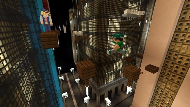 Screenshot of the Minecraft Bedrock Marketplace product Mini Games Mall created by BBB Studios.