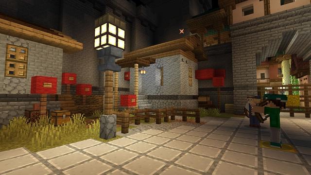 Screenshot of the Minecraft Bedrock Marketplace product Mini Games Mall created by BBB Studios.