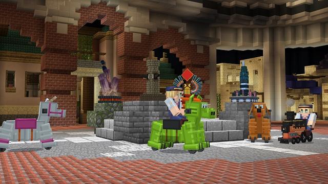 Screenshot of the Minecraft Bedrock Marketplace product Mini Games Mall created by BBB Studios.