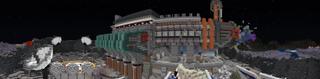 Panorama of the Minecraft Bedrock Marketplace product Moon Base created by BBB Studios.