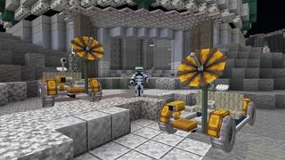 Screenshot of the Minecraft Bedrock Marketplace product Moon Base created by BBB Studios.