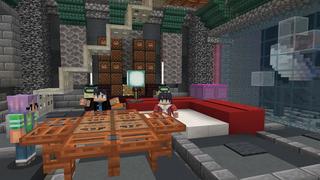 Screenshot of the Minecraft Bedrock Marketplace product Moon Base created by BBB Studios.