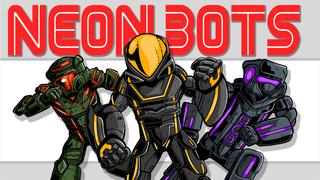 Thumbnail of the Minecraft Bedrock Marketplace product Neon Bots created by BBB Studios.