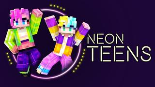 Thumbnail of the Minecraft Bedrock Marketplace product Neon Teens created by BBB Studios.
