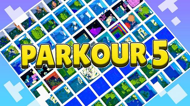 Thumbnail of the Minecraft Bedrock Marketplace product Parkour 5 created by BBB Studios.
