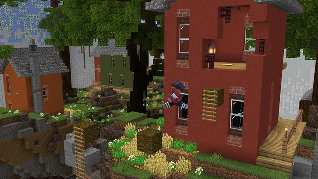 Screenshot of the Minecraft Bedrock Marketplace product Parkour 1 created by BBB Studios.