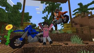 Screenshot of the Minecraft Bedrock Marketplace product Planes, Cars, Boats created by BBB Studios.