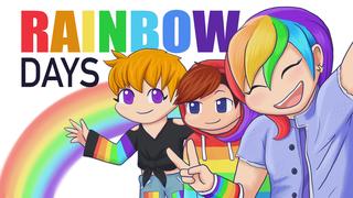 Thumbnail of the Minecraft Bedrock Marketplace product Rainbow Days created by BBB Studios.