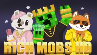 Thumbnail of the Minecraft Bedrock Marketplace product Rich Mobs HD created by BBB Studios.