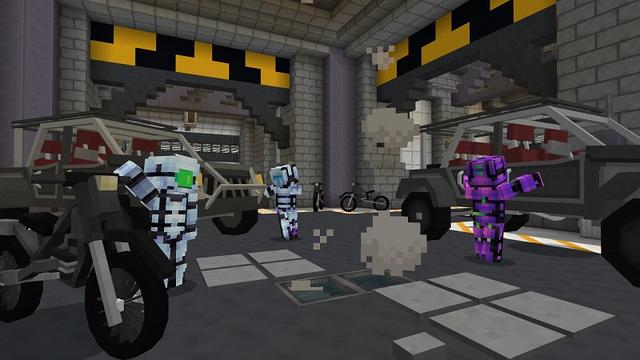 Screenshot of the Minecraft Bedrock Marketplace product Rocket Launch created by BBB Studios.