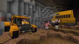 Screenshot of the Minecraft Bedrock Marketplace product Sci Fi Mining created by BBB Studios.