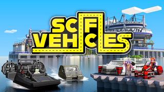 Thumbnail of the Minecraft Bedrock Marketplace product Sci Fi Vehicles created by BBB Studios.