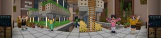 Panorama of the Minecraft Bedrock Marketplace product Secret Desert Base created by BBB Studios.