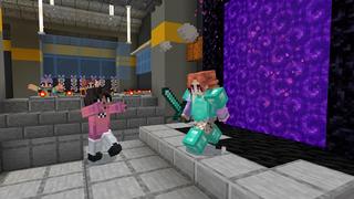 Screenshot of the Minecraft Bedrock Marketplace product Secret Desert Base created by BBB Studios.