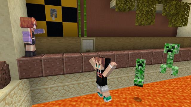 Screenshot of the Minecraft Bedrock Marketplace product Secret Desert Base created by BBB Studios.