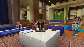 Screenshot of the Minecraft Bedrock Marketplace product Secret Desert Base created by BBB Studios.